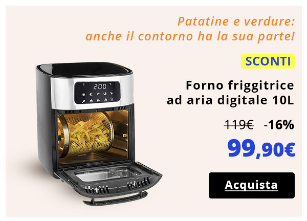 Forno friggitrice ad aria